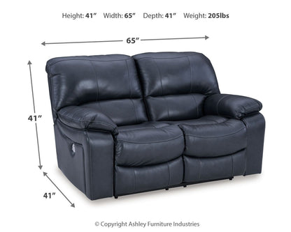 Leesworth - Reclining Loveseat - Hornell Furniture Outlet