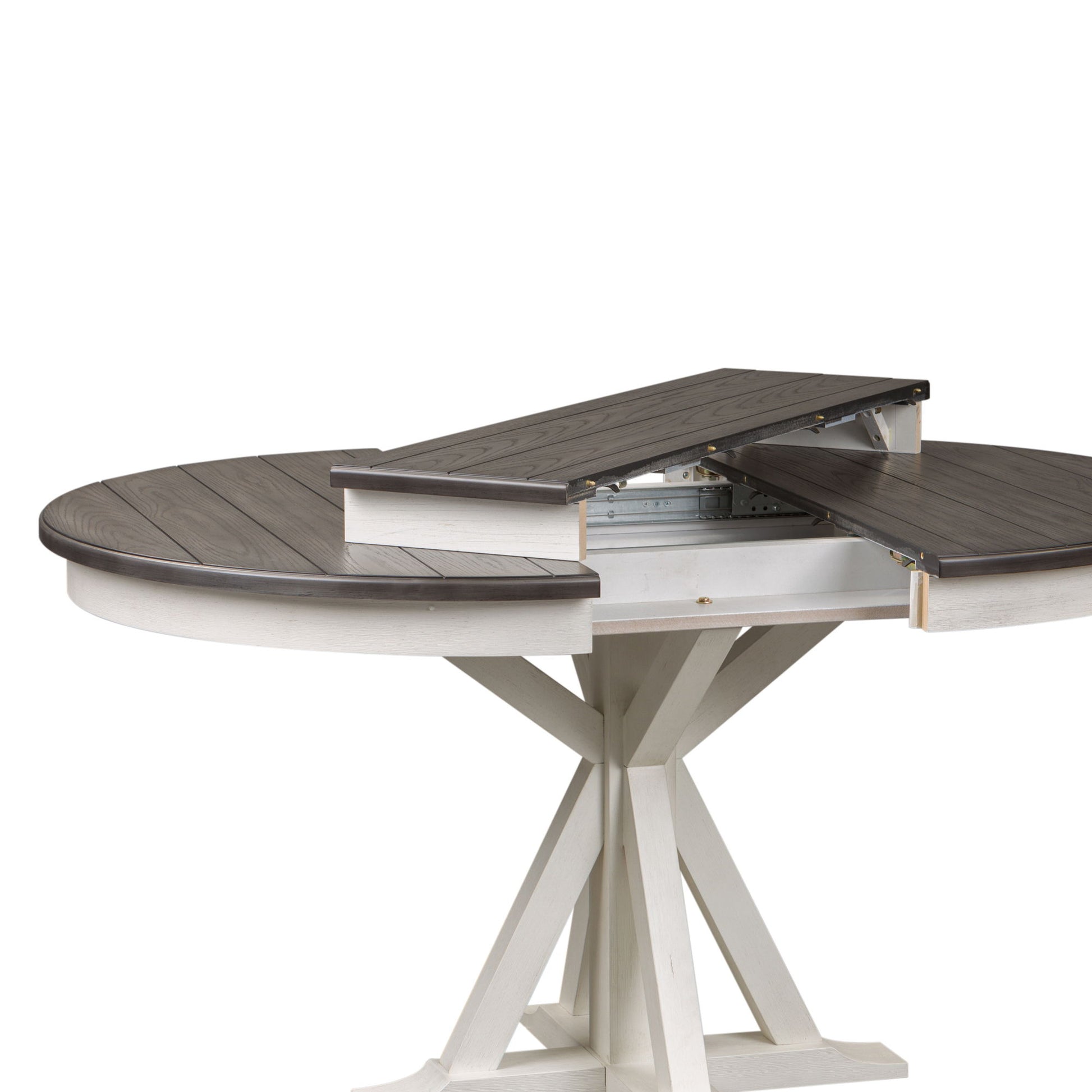 Allyson Park - Pedestal Table - Hornell Furniture Outlet