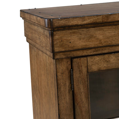 Carolina Park - Credenza Hutch - Brown - Hornell Furniture Outlet