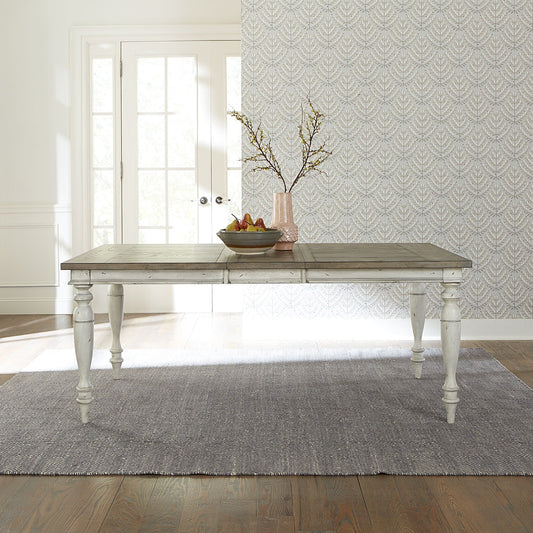 Whitney - Rectangular Leg Table - White - Hornell Furniture Outlet