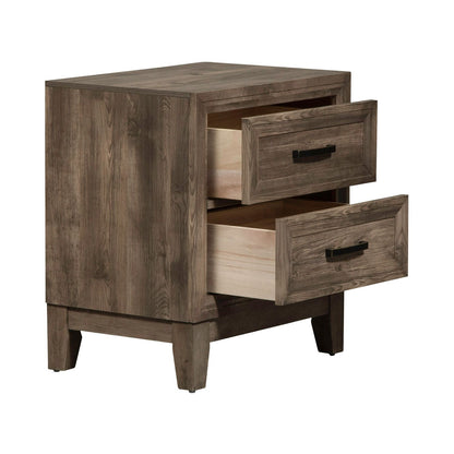 Ridgecrest - 2 Drawer Nightstand - Light Brown - Hornell Furniture Outlet