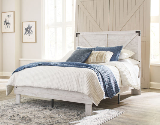 Shawburn - Panel Bed - Hornell Furniture Outlet