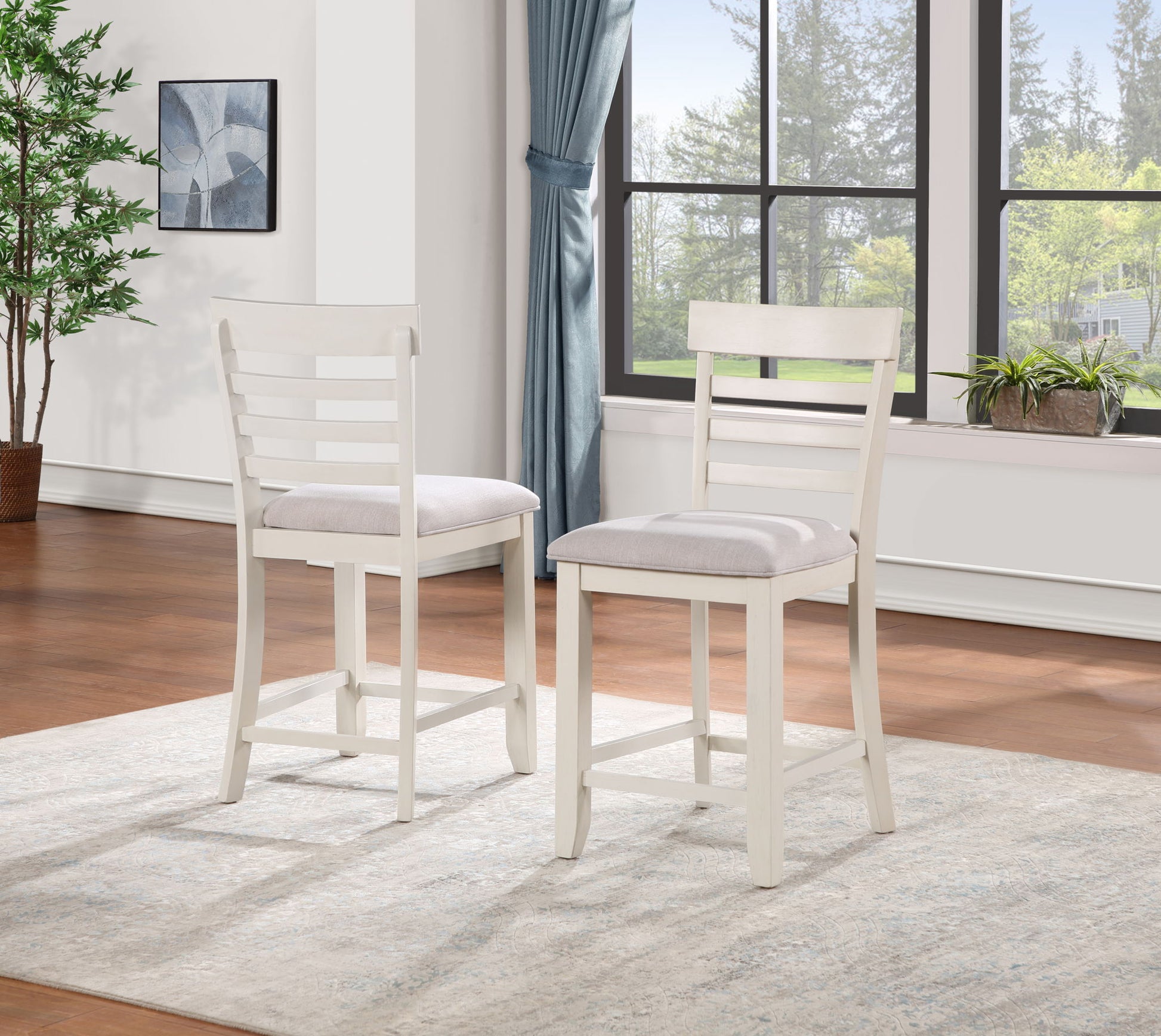 Hyland - Counter Chair (Set of 2) - Hornell Furniture Outlet