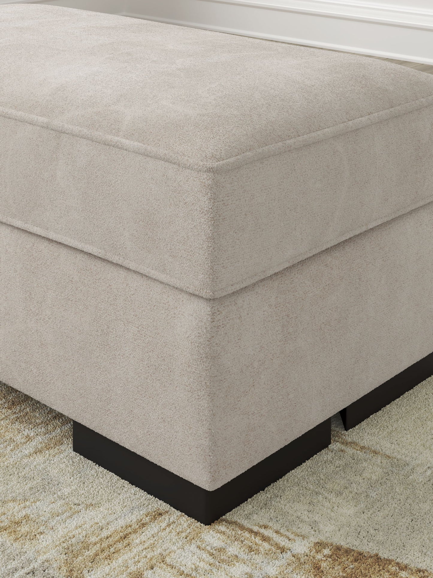 High Profile - Ottoman - Taupe - Hornell Furniture Outlet