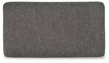 Gardiner - Pewter - Ottoman - Hornell Furniture Outlet