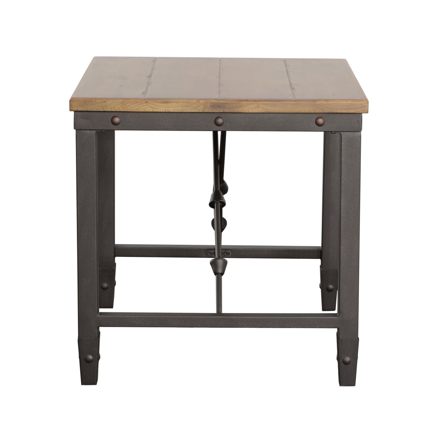 Ashford - End Table - Brown - Hornell Furniture Outlet