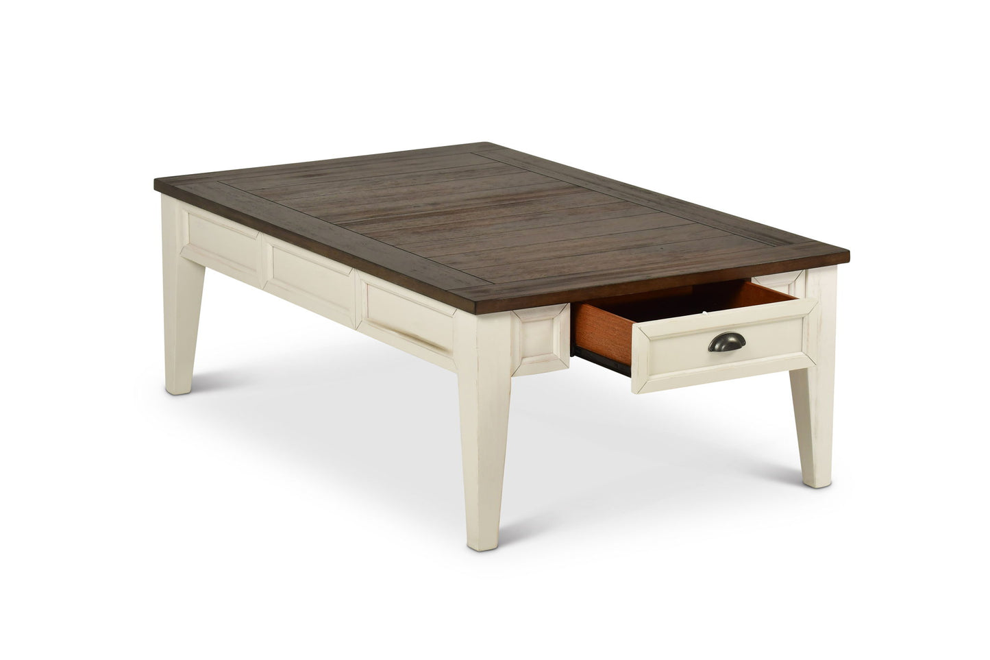 Cayla - Cocktail Table - Dark Oak - Hornell Furniture Outlet