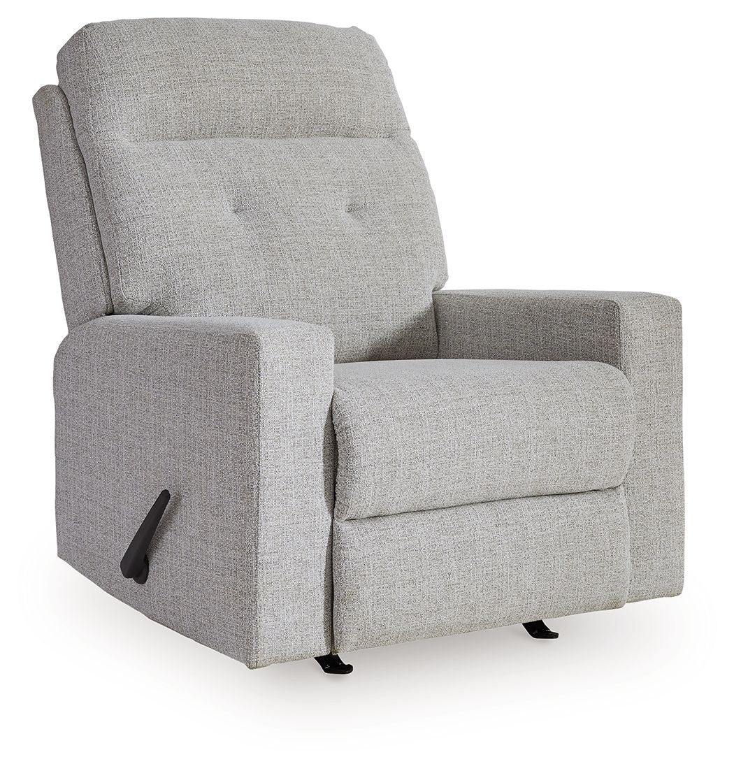 Skillins - Stone - Rocker Recliner - Hornell Furniture Outlet