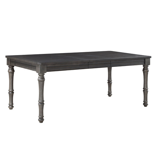 Linnett - Dining Table - Dark Brown - Hornell Furniture Outlet