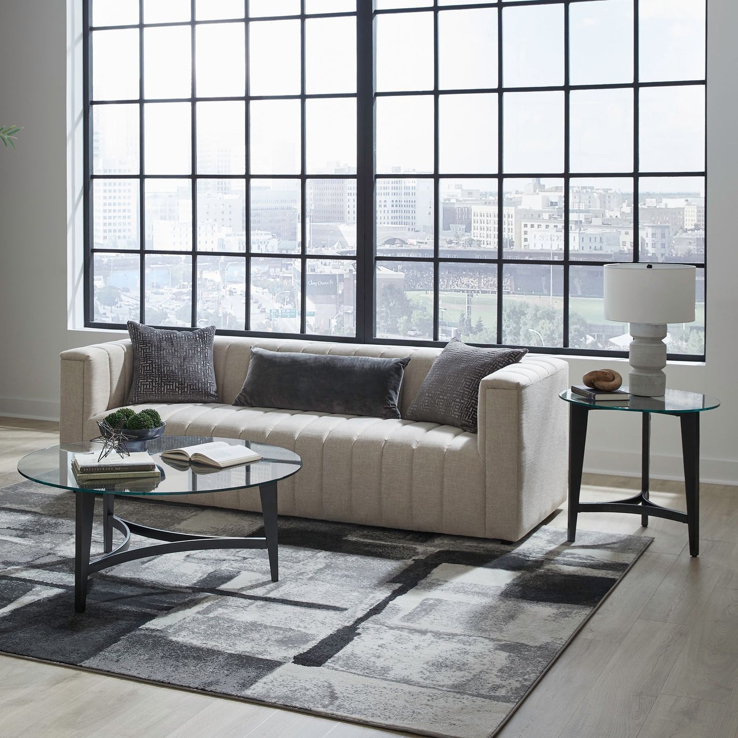 Capri - 3 Piece Set - Brown - Hornell Furniture Outlet