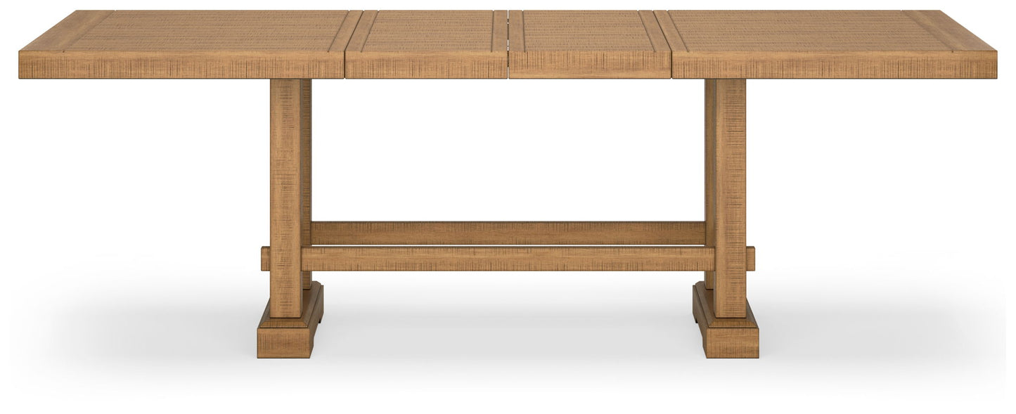 Havonplane - Brown - Rectangular Dining Room Counter Extension Table - Hornell Furniture Outlet