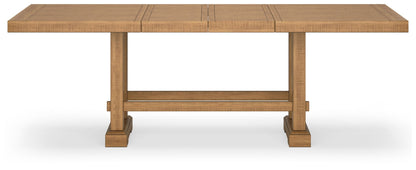 Havonplane - Brown - Rectangular Dining Room Counter Extension Table - Hornell Furniture Outlet