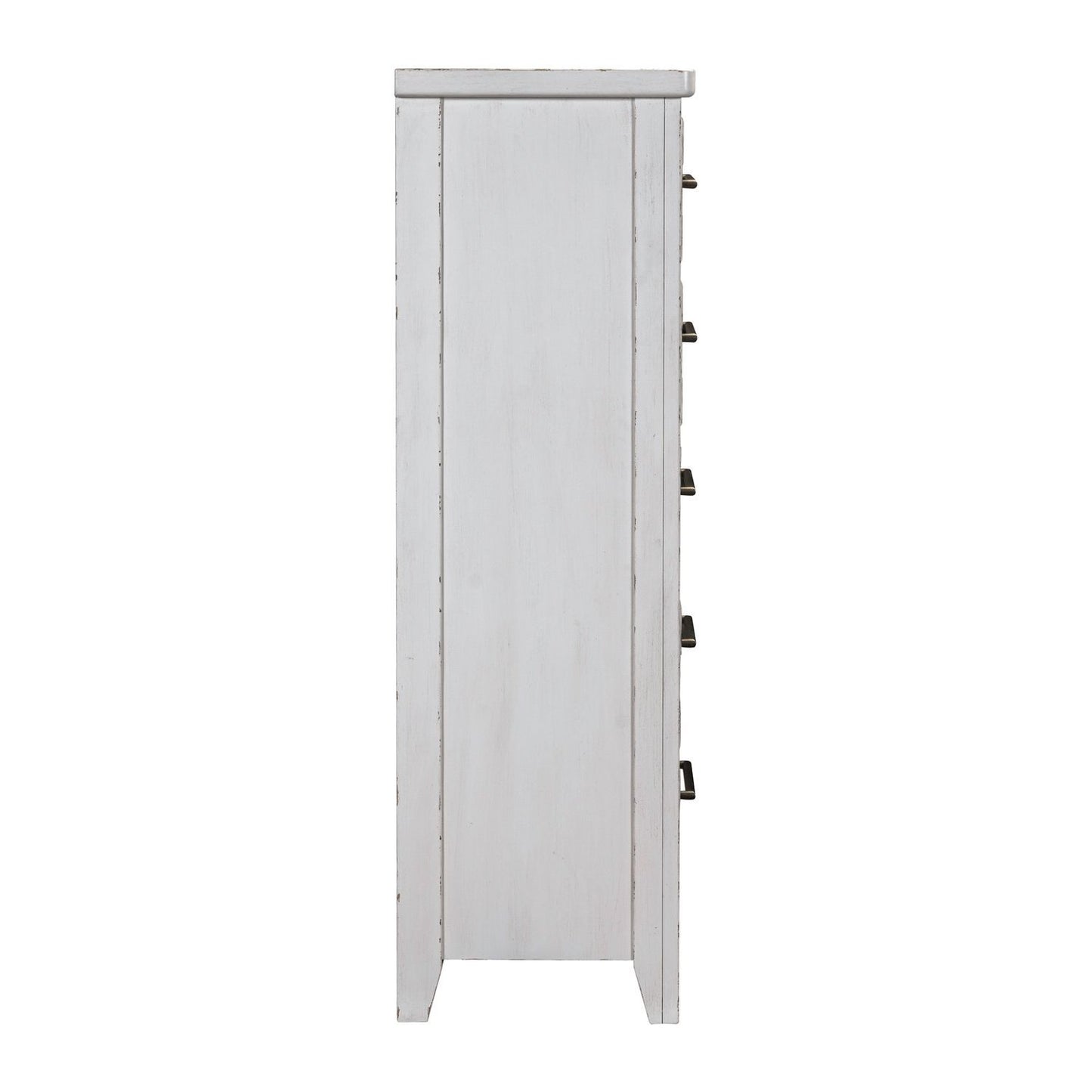Backroads - 5 Drawer Chest - White - Hornell Furniture Outlet