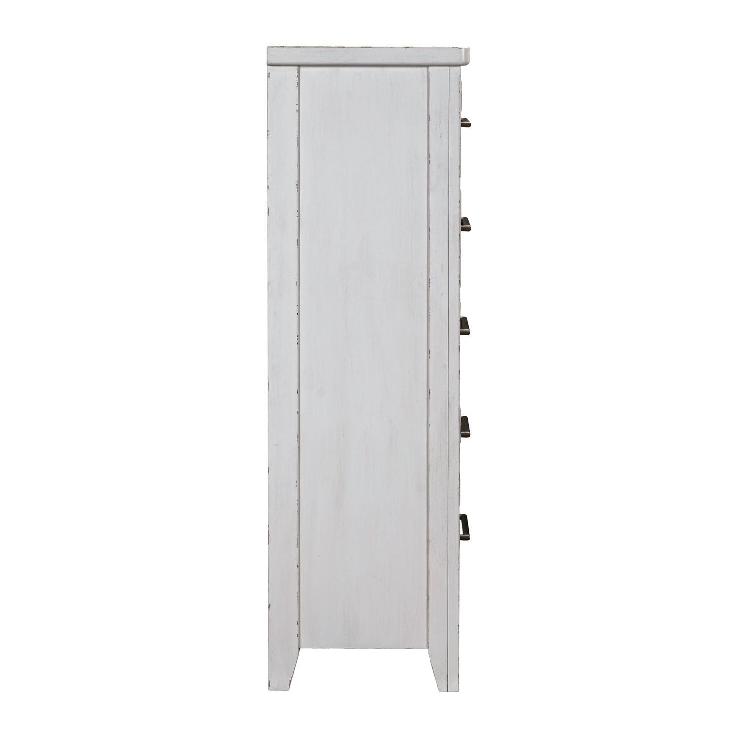 Backroads - 5 Drawer Chest - White - Hornell Furniture Outlet