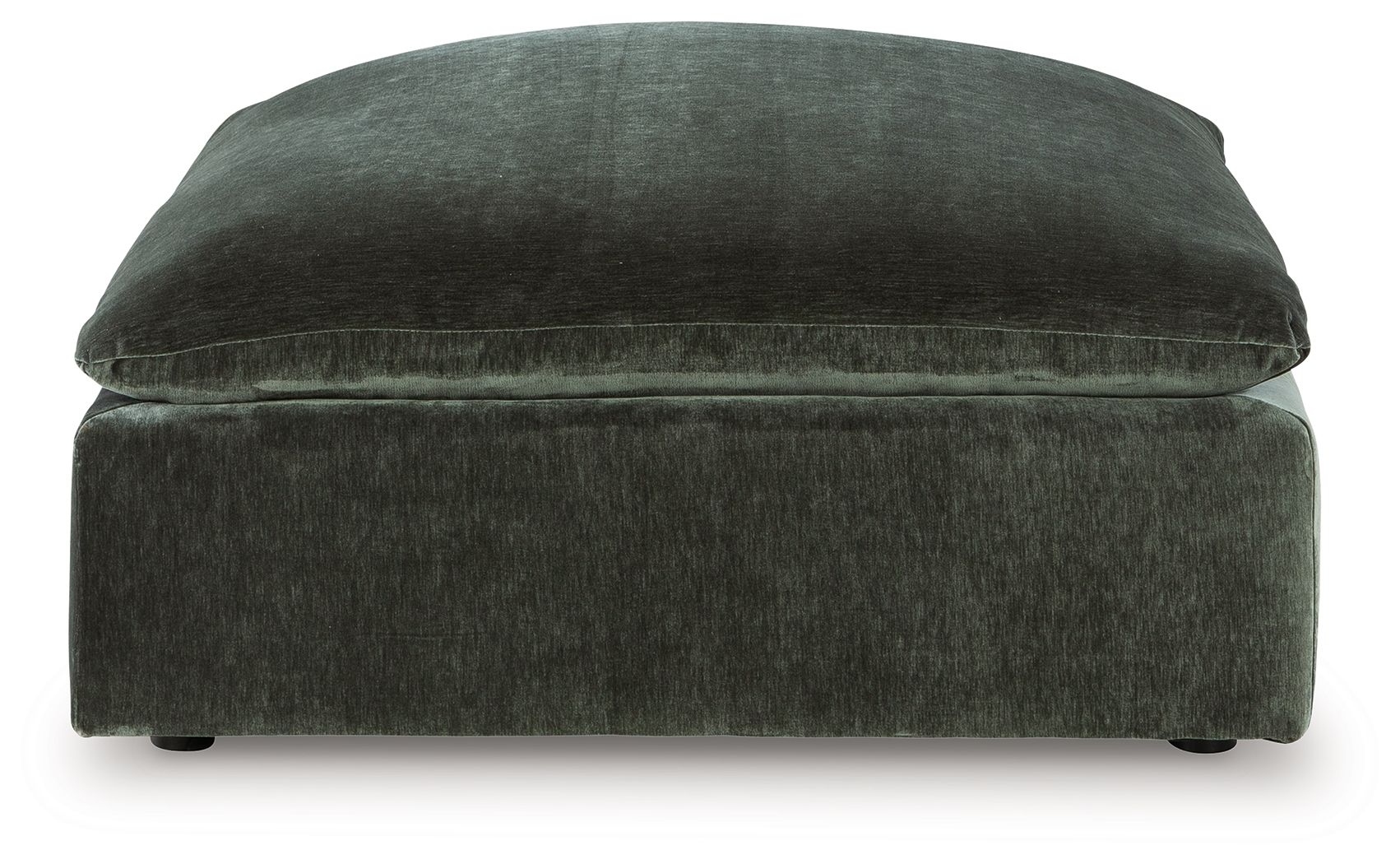Carriage View - Jade - Oversized Accent Ottoman - Hornell Furniture Outlet