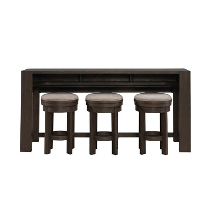 Lennox Hill - 4 Piece Set - Dark Brown - Hornell Furniture Outlet