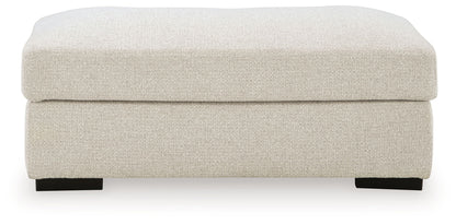 Conlee - Pike - Ottoman - Linen - Hornell Furniture Outlet
