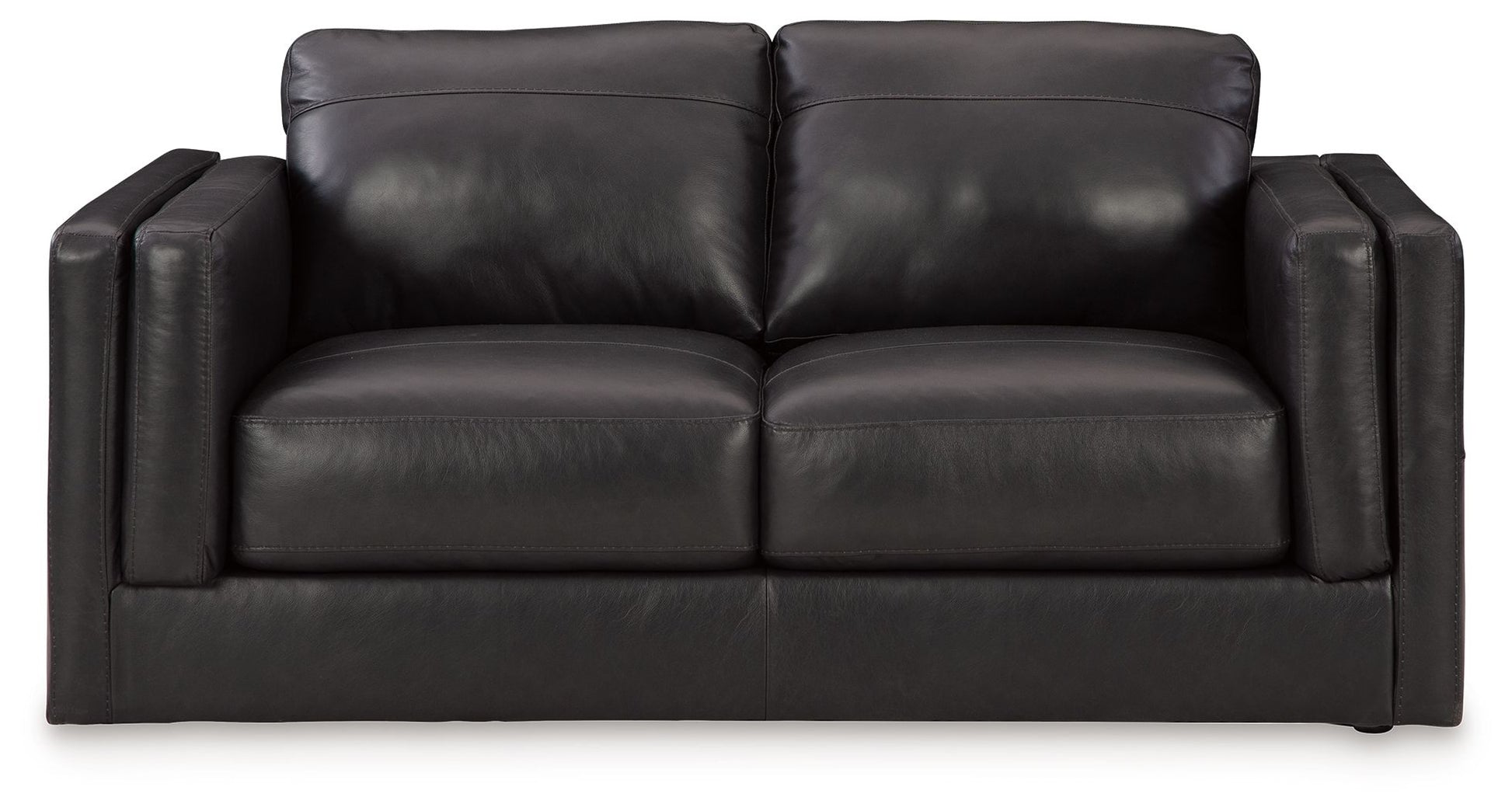Amiata - Onyx - Loveseat - Hornell Furniture Outlet