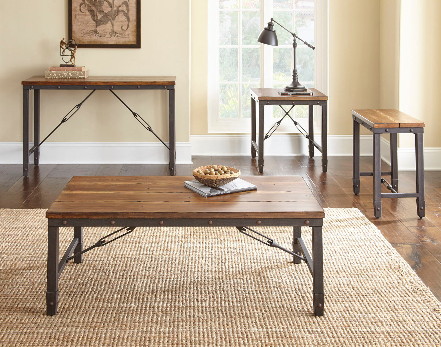Ashford - Coffee Table - Brown - Hornell Furniture Outlet
