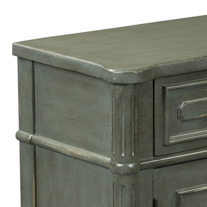 Madison Park - 1 Drawer 2 Door Accent Cabinet - Dark Gray - Hornell Furniture Outlet
