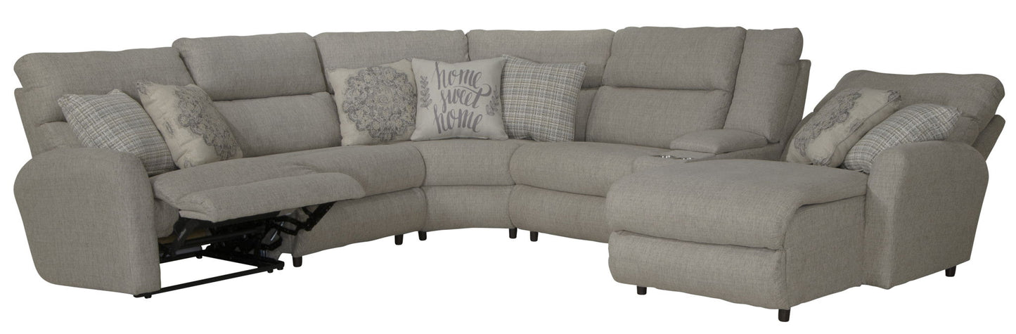 McPherson - Reclining Sectional - Hornell Furniture Outlet
