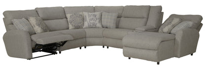 McPherson - Reclining Sectional - Hornell Furniture Outlet