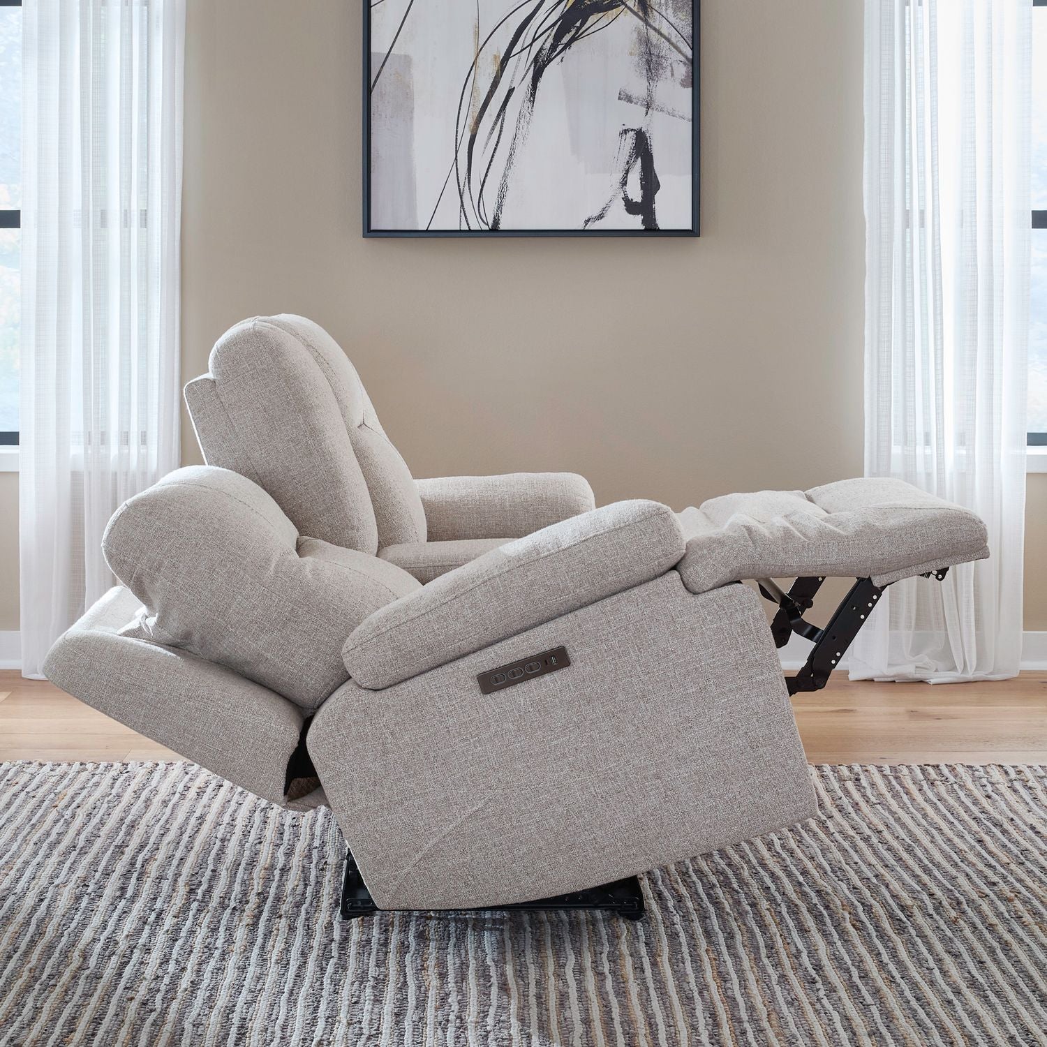 Cameron - Loveseat With Console P3 & ZG - Hornell Furniture Outlet