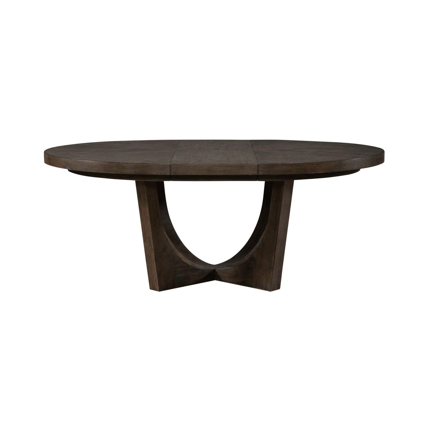 Cascade Falls - Pedestal Table - Brown - Hornell Furniture Outlet