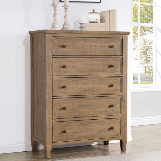 Riverdale - Drawer Chest - Light Brown - Hornell Furniture Outlet