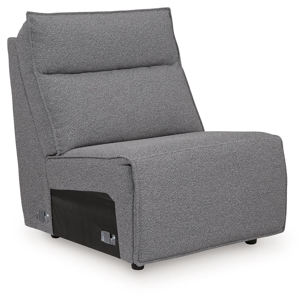 Modmax II - Reclining Sectional - Salt And Pepper - Hornell Furniture Outlet
