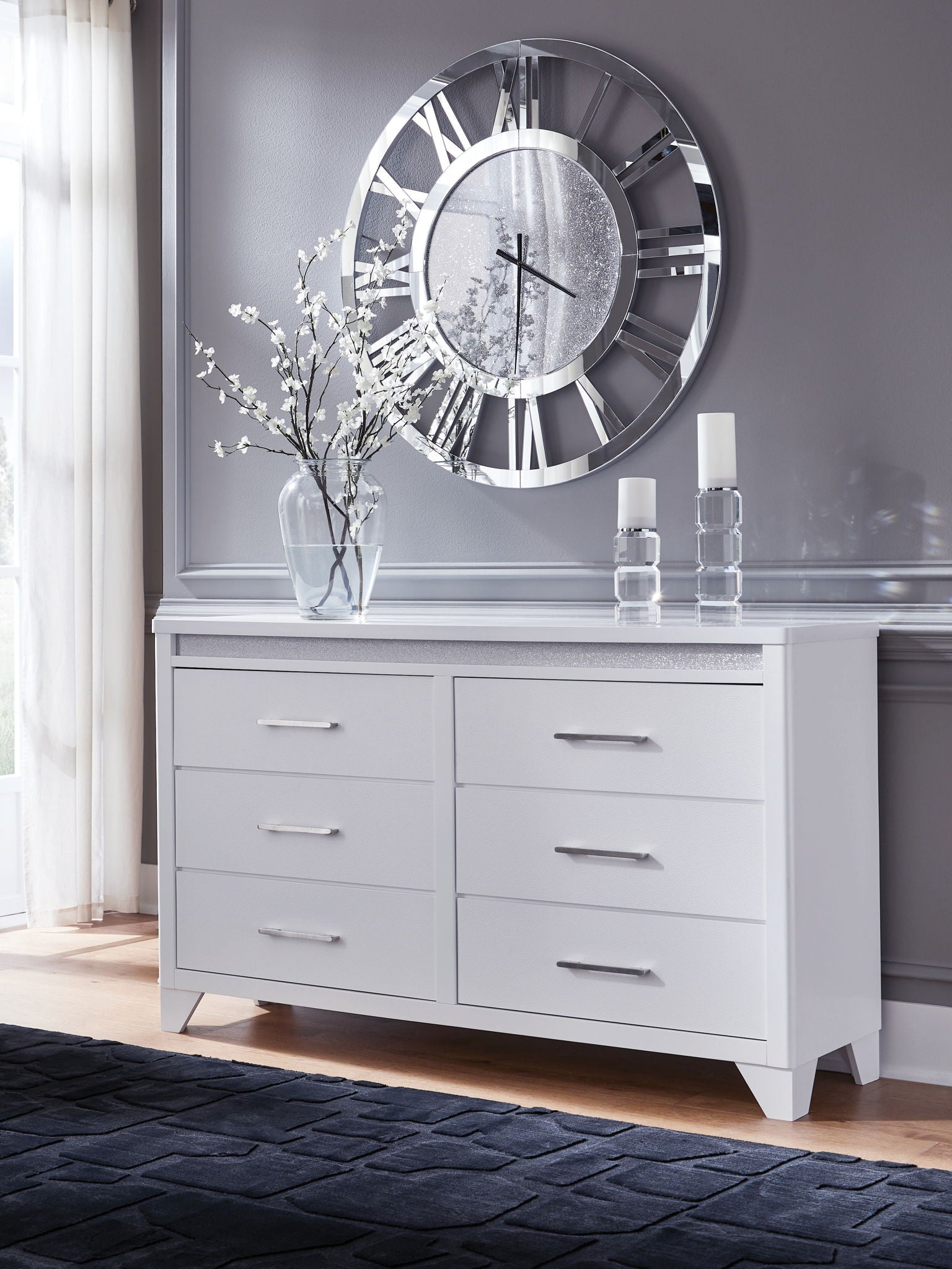 Jarlee - White - Dresser - Hornell Furniture Outlet