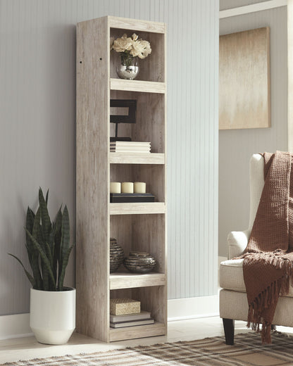 Willowton - Whitewash - Pier - 4 Shelves - Hornell Furniture Outlet