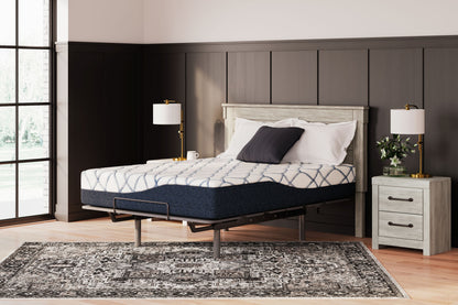 12 Inch Chime Elite 2.0 - White / Blue - California King Mattress - Hornell Furniture Outlet