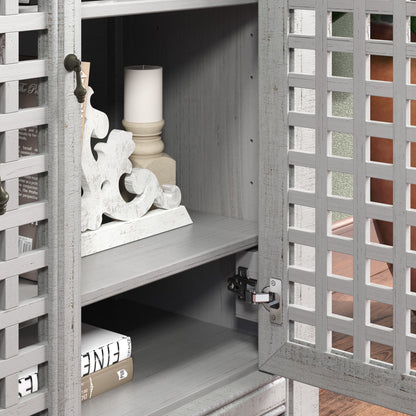 Rio - 4 Door Accent Cabinet - Hornell Furniture Outlet