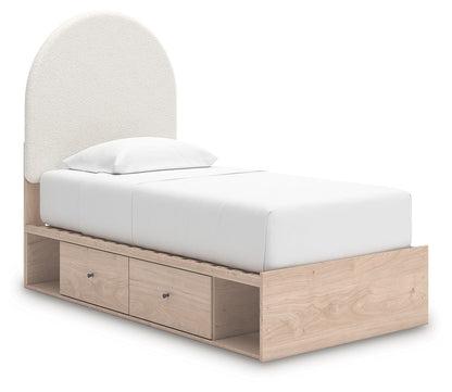 Arloster - Upholstered Panel Bed - Hornell Furniture Outlet