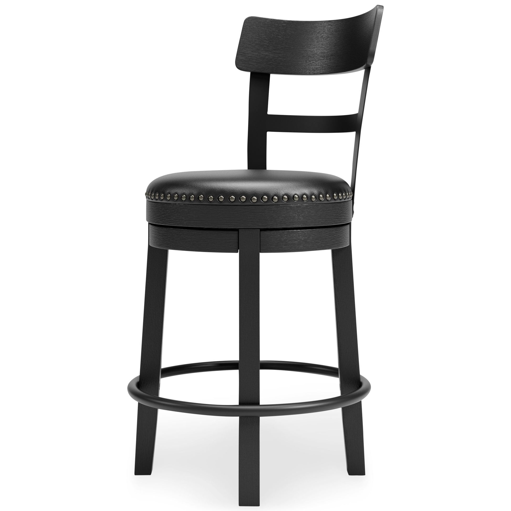 Valebeck - Full Back Swivel Stool - Hornell Furniture Outlet
