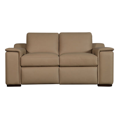 Armon - Sofa With Power Footrest & ZG - Brown - Hornell Furniture Outlet