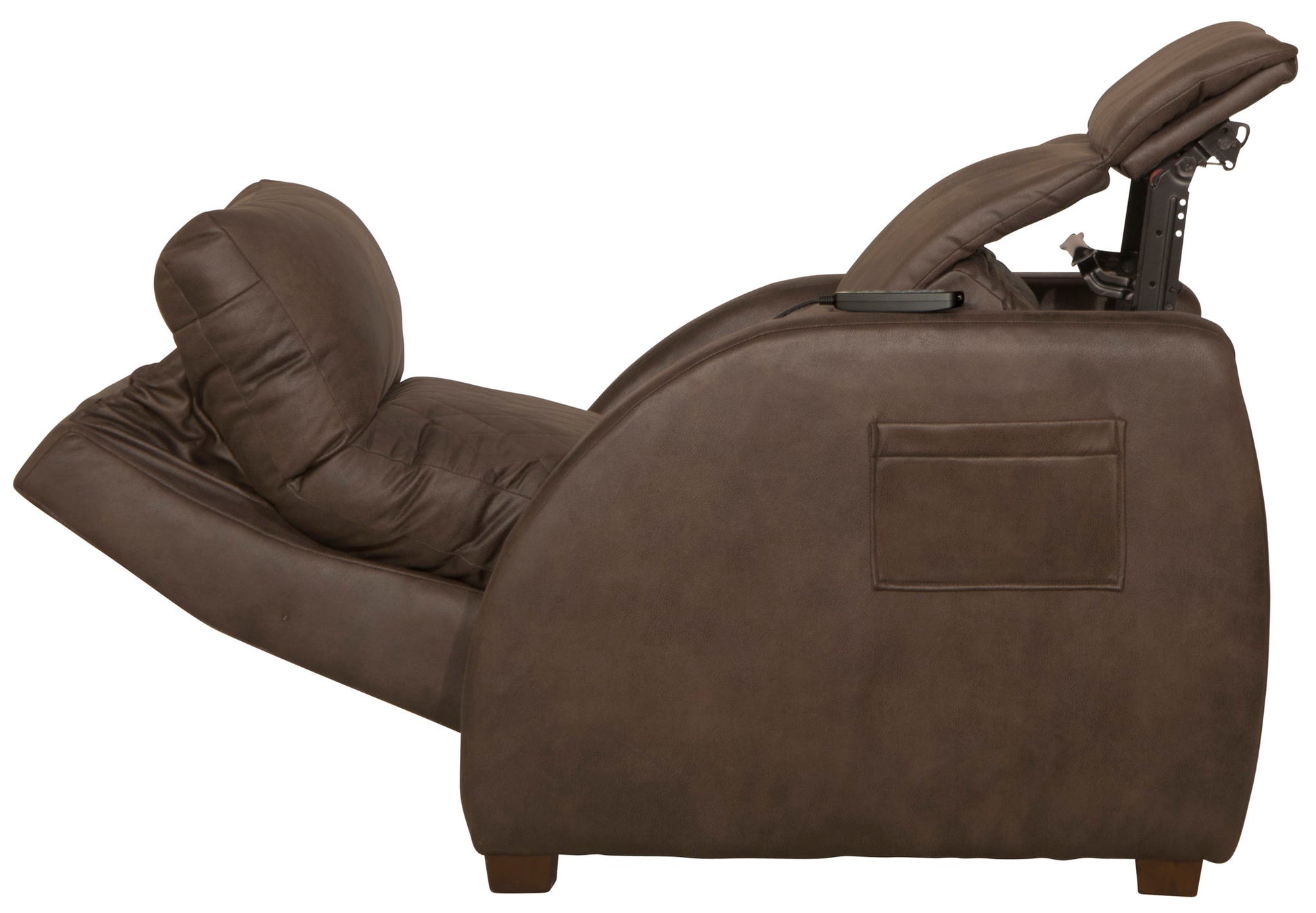 Relaxer - Power Headrest Power Lay Flat Reclining With Heat / Massage / Lumbar / Zero Gravity - Hornell Furniture Outlet