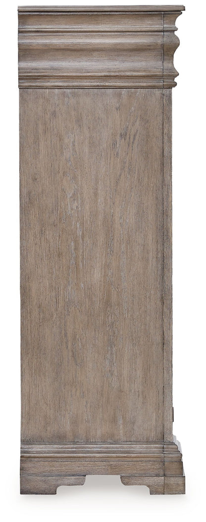 Blairhurst - Light Grayish Brown - Five Drawer Chest - Hornell Furniture Outlet