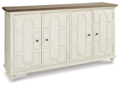 Roranville - Accent Cabinet - Antique White - Hornell Furniture Outlet