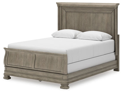 Lexorne - Sleigh Bed - Hornell Furniture Outlet