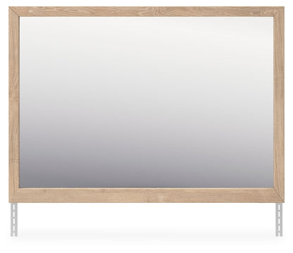 Cielden - Tan - Bedroom Mirror - Hornell Furniture Outlet