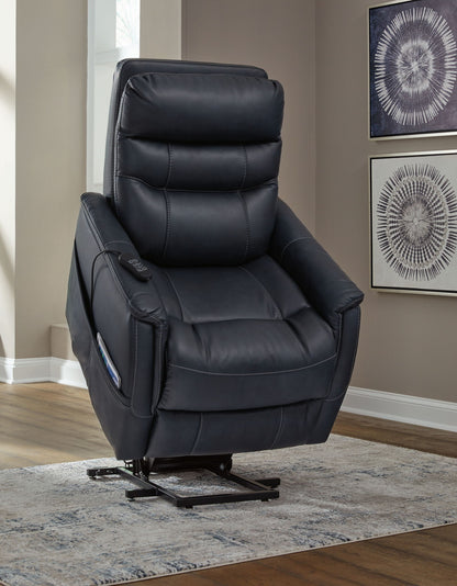 Strawbill - Power Lift Recliner - Hornell Furniture Outlet