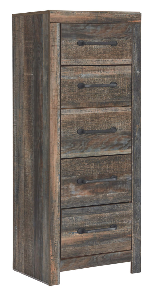 Drystan - Brown / Beige - Narrow Chest - Hornell Furniture Outlet