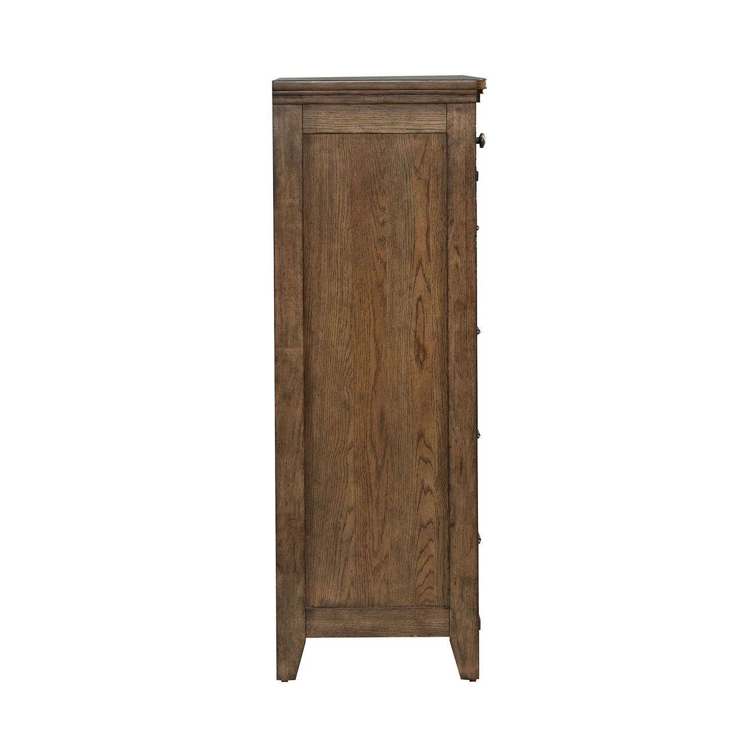 Carolina Park - 5 Drawer Chest - Brown - Hornell Furniture Outlet