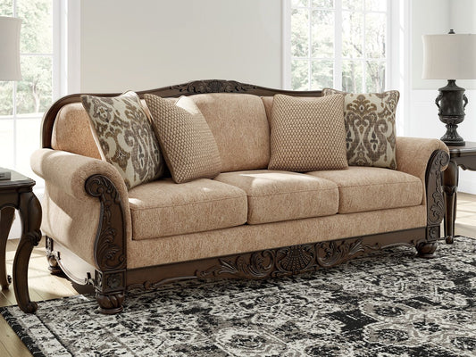 Chelsworth - Golden - Sofa - Hornell Furniture Outlet