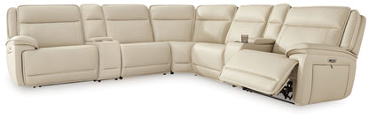Double Deal - Reclining Sectional - Hornell Furniture Outlet