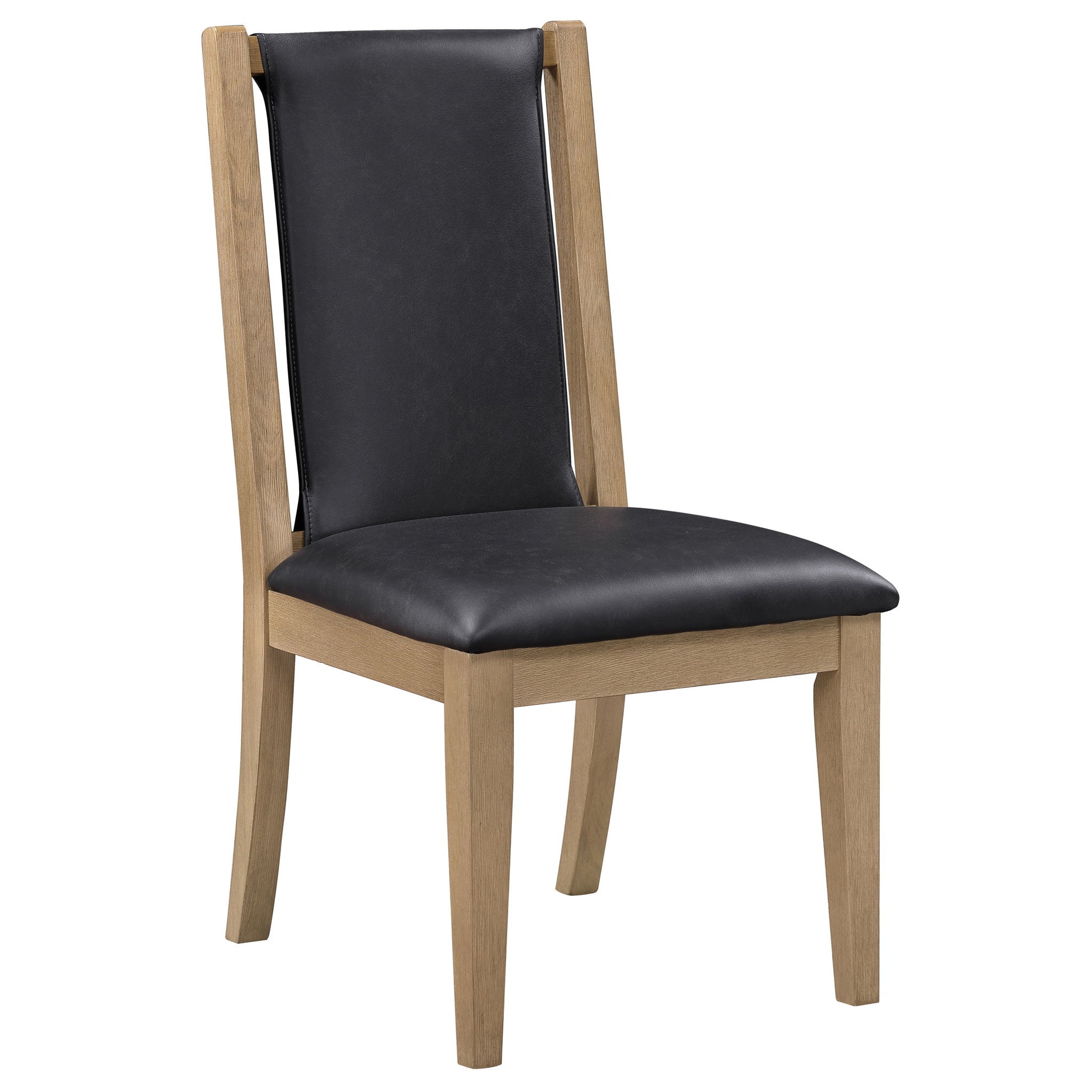 Orinda - Side Chair - Brown / Black - Hornell Furniture Outlet