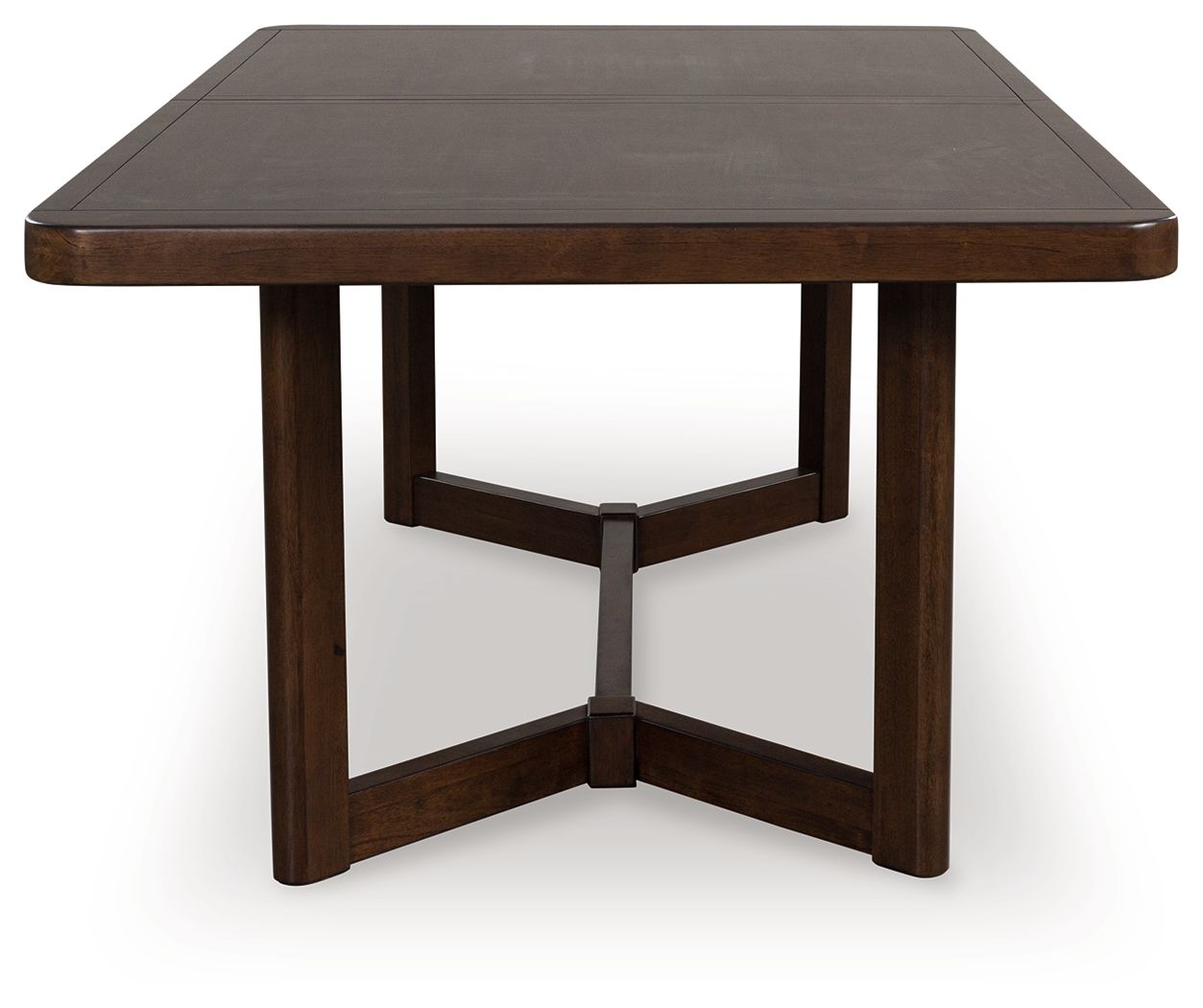 Dilenno - Dark Brown - Rectangular Dining Room Extension Table - Hornell Furniture Outlet