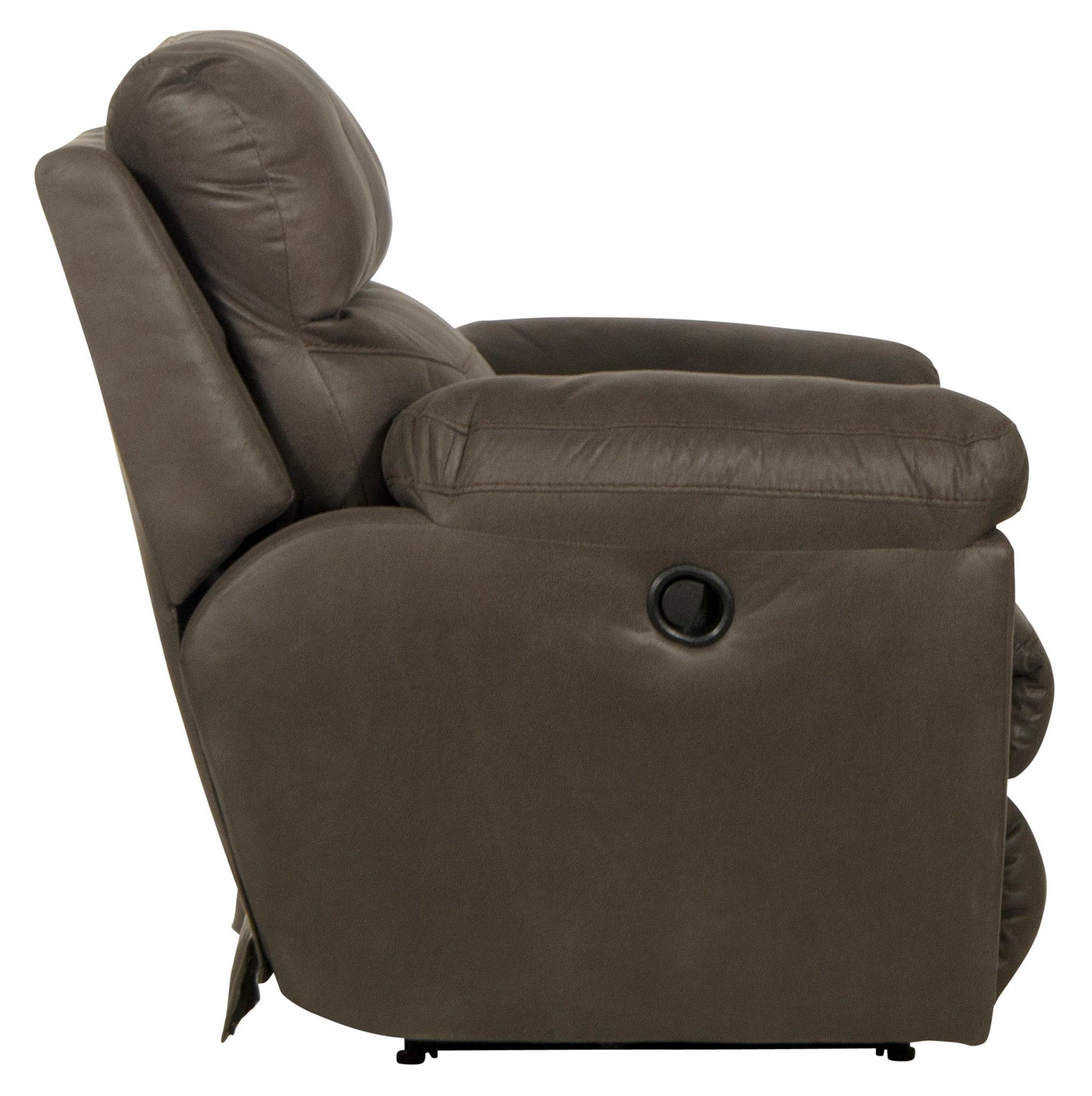 Atlas - Recliner - Charcoal - Hornell Furniture Outlet